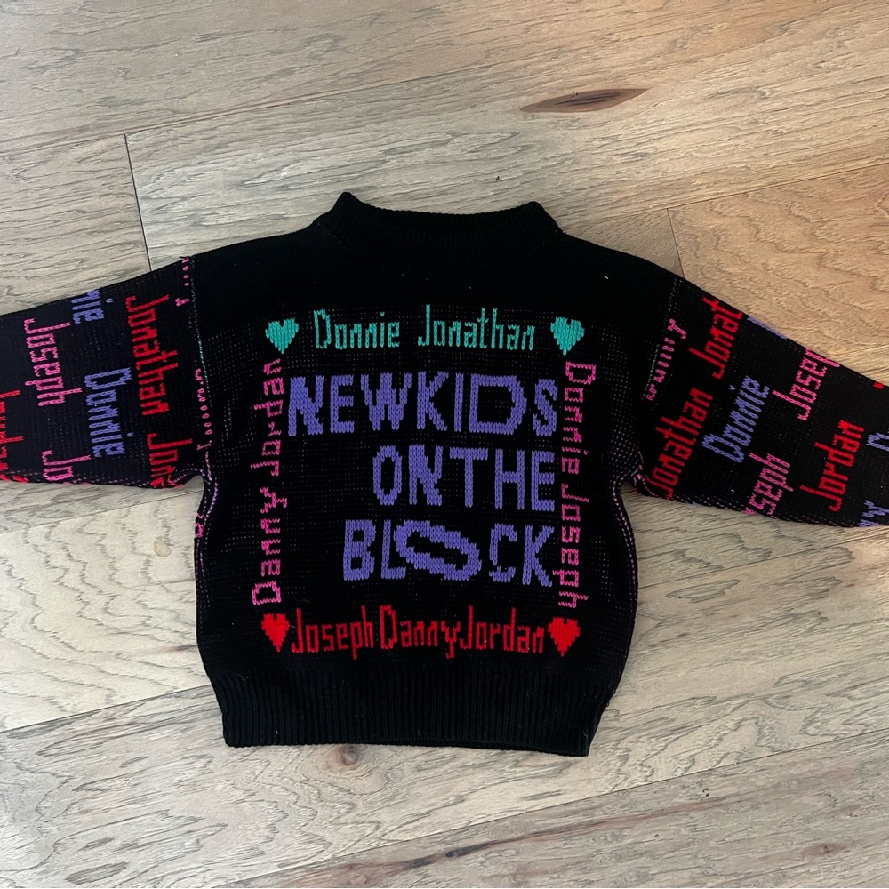 Vintage New Kids on the Block sweater